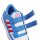 adidas Rapid Court Kids Schuhe Kinder - lucid ray blue/pure ruby/white