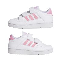 adidas Rapid Court Kids Schuhe Kinder - white/bliss pink/white