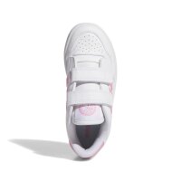 adidas Rapid Court Kids Schuhe Kinder - white/bliss pink/white