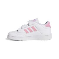 adidas Rapid Court Kids Schuhe Kinder - white/bliss pink/white