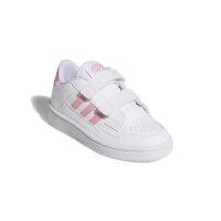 adidas Rapid Court Kids Schuhe Kinder - white/bliss pink/white
