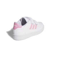 adidas Rapid Court Kids Schuhe Kinder - white/bliss pink/white