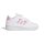 adidas Rapid Court Kids Schuhe Kinder - white/bliss pink/white