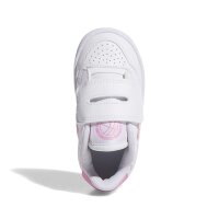 adidas Rapid Court Kids Schuhe Kinder - white/bliss pink/white