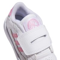 adidas Rapid Court Kids Schuhe Kinder - white/bliss pink/white