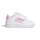 adidas Rapid Court Kids Schuhe Kinder - white/bliss pink/white