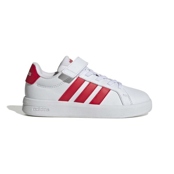 adidas Grand Court 3.0 Schuhe Kinder - white/pure ruby/pure ruby