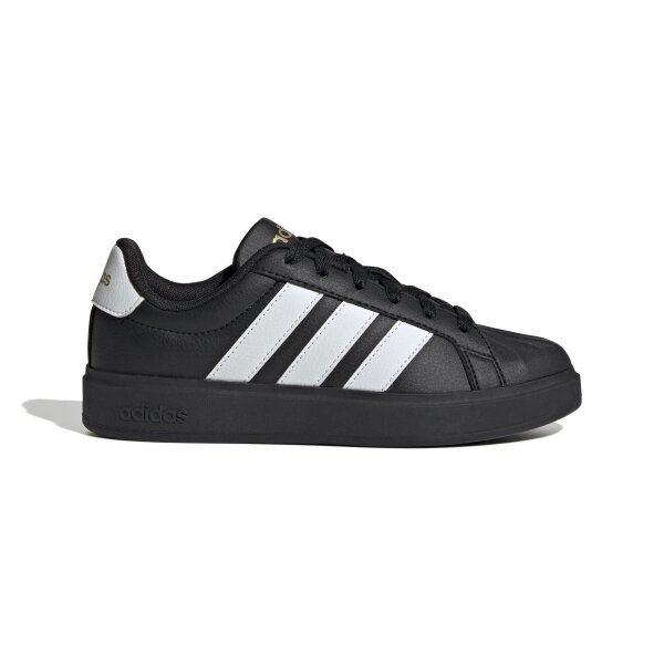 adidas Streettalk Kinder - core black/white/gold met.