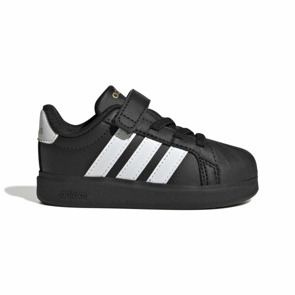 adidas Streettalk Kinder - core black/white/gold met.