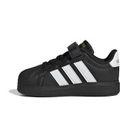 adidas Streettalk Kinder - core black/white/gold met.