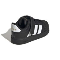 adidas Streettalk Kinder - core black/white/gold met.