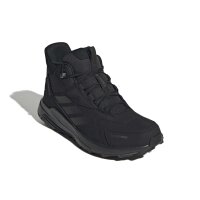 adidas Terrex Anylander Leather Mid Climaproof Wanderschuhe Herren - core black/carbon/grey four