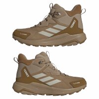 adidas Terrex Anylander Leather Mid Climaproof Wanderschuhe Herren - cardboard/wonder alumina/bronze strata