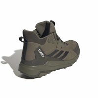 adidas Terrex Anylander Leather Mid Climaproof Wanderschuhe Herren - olive strata/core black/shadow olive