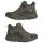 adidas Terrex Anylander Leather Mid Climaproof Wanderschuhe Herren - olive strata/core black/shadow olive