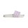 adidas Adilette Noshower Badeschlappe - core white/bliss lilac/almost pink