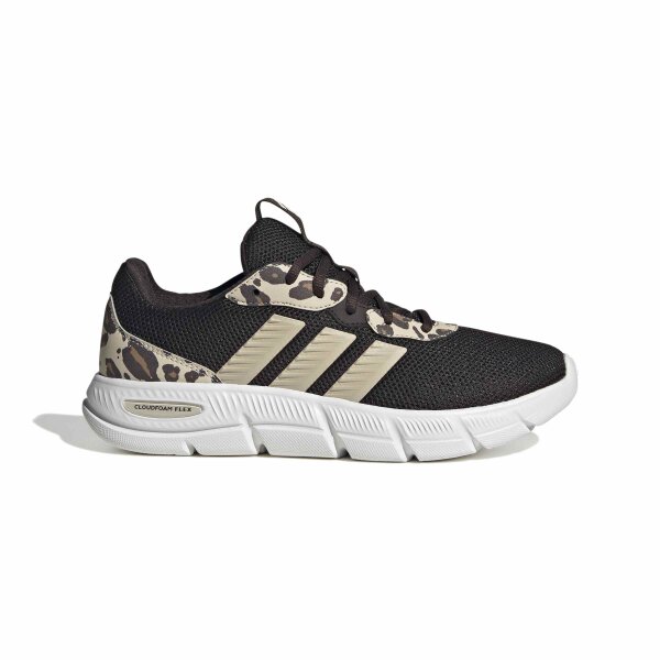 adidas Cloudfoam Flex Laces Schuhe Damen - aurora coffee/crystal linen/core white