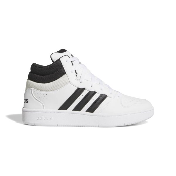adidas Hoops Mid Classic Schuhe - white/core black/orbit grey