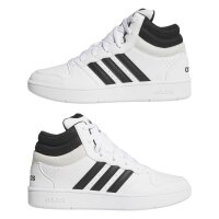adidas Hoops Mid Classic Schuhe - white/core black/orbit grey