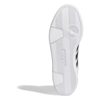 adidas Hoops Mid Classic Sneaker Unisex - white/core black/orbit grey