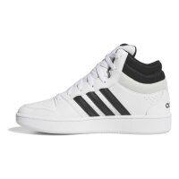 adidas Hoops Mid Classic Sneaker Unisex - white/core black/orbit grey