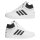 adidas Hoops Mid Classic Schuhe - white/core black/orbit grey