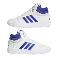 adidas Hoops Mid Classic Schuhe - white/team royal blue/orbit grey