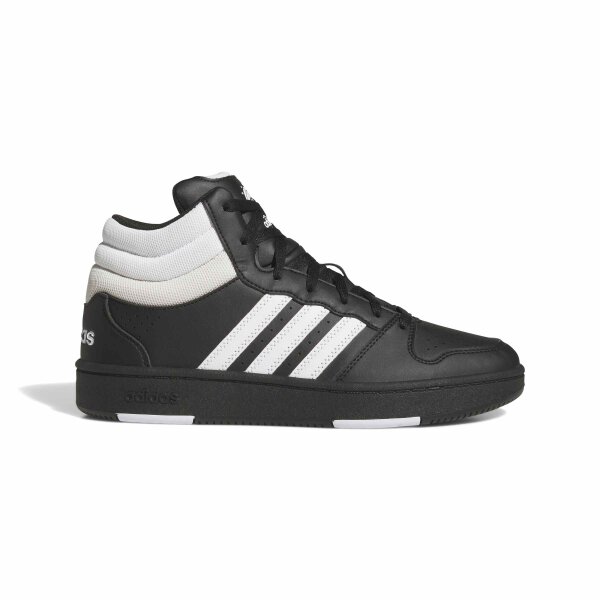 adidas Hoops Mid Classic Schuhe - core black/white/orbit grey