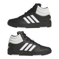 adidas Hoops Mid Classic Schuhe - core black/white/orbit grey