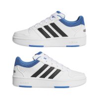 adidas Hoops Classic J Schuhe Kinder - white/core black/ray blue