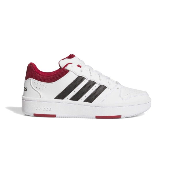 adidas Hoops Classic J Schuhe Kinder - white/core black/team victory red