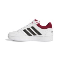 adidas Hoops Classic J Schuhe Kinder - white/core black/team victory red