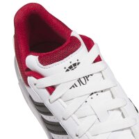 adidas Hoops Classic J Schuhe Kinder - white/core black/team victory red