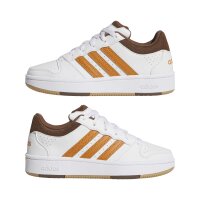 adidas Hoops Classic J Schuhe Kinder - white/rustic orange/preloved brown