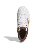 adidas Hoops Classic J Schuhe Kinder - white/rustic orange/preloved brown