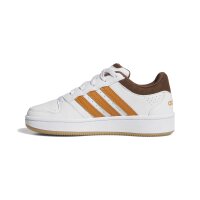 adidas Hoops Classic J Schuhe Kinder - white/rustic orange/preloved brown