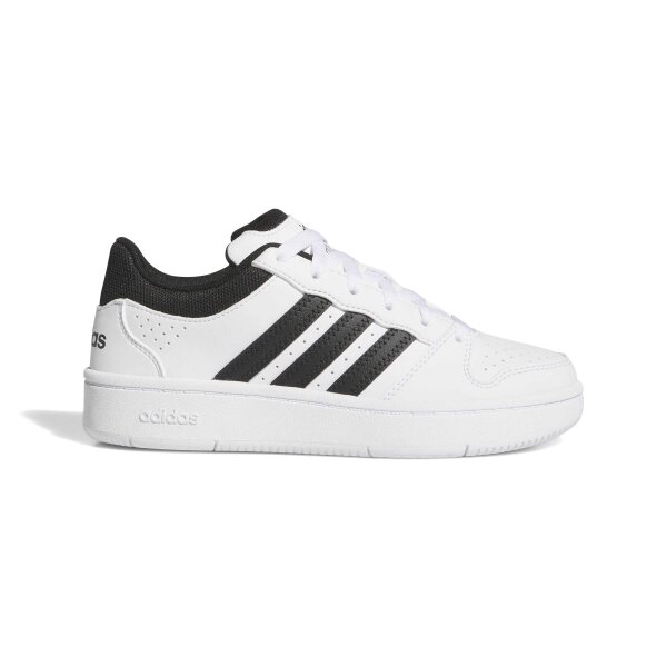 adidas Hoops Classic J Schuhe Kinder - white/core black/orbit grey
