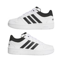 adidas Hoops Classic J Schuhe Kinder - white/core black/orbit grey