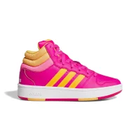 adidas Hoops Mid Classic Schuhe Kinder - pink/gelb