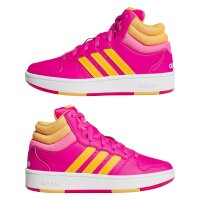 adidas Hoops Mid Classic Schuhe Kinder - pink/gelb