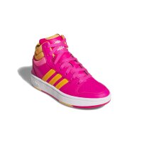 adidas Hoops Mid Classic Schuhe Kinder - pink/gelb