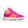 adidas Hoops Mid Classic Schuhe Kinder - pink/gelb