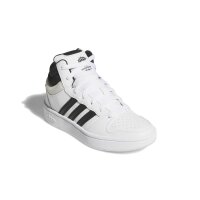 adidas Hoops Mid Classic Schuhe Kinder - white/core black/orbit grey