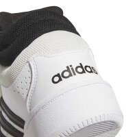 adidas Hoops Mid Classic Schuhe Kinder - white/core black/orbit grey