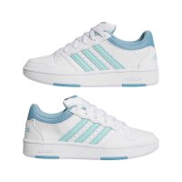 adidas Hoops Classic Schuhe Damen - white/flash aqua/preloved blue
