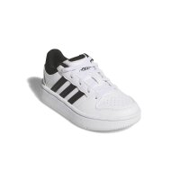 adidas Hoops Classic Schuhe Kinder - white/core black/orbit grey