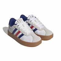 adidas Vl Court 3.0 K Sportschuhe Kinder - white/pure ruby/mystery ink