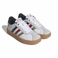 adidas Vl Court 3.0 K Sportschuhe Kinder - white/core black/gold met.