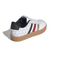 adidas Vl Court 3.0 K Sportschuhe Kinder - white/core black/gold met.