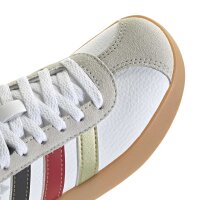 adidas Vl Court 3.0 K Sportschuhe Kinder - white/core black/gold met.